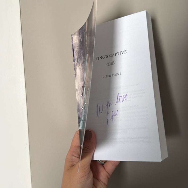 King's Captive - SIGNED COPY