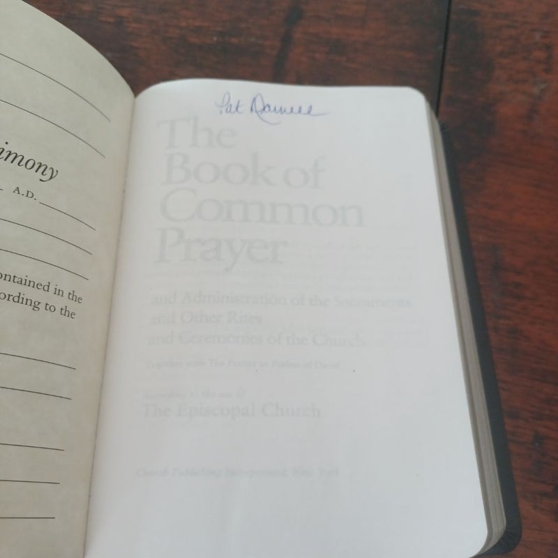 The Book of Common Prayer