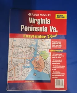 Rand McNally VIRGINIA PENINSULA, VA Easy Finder Plus Street Map