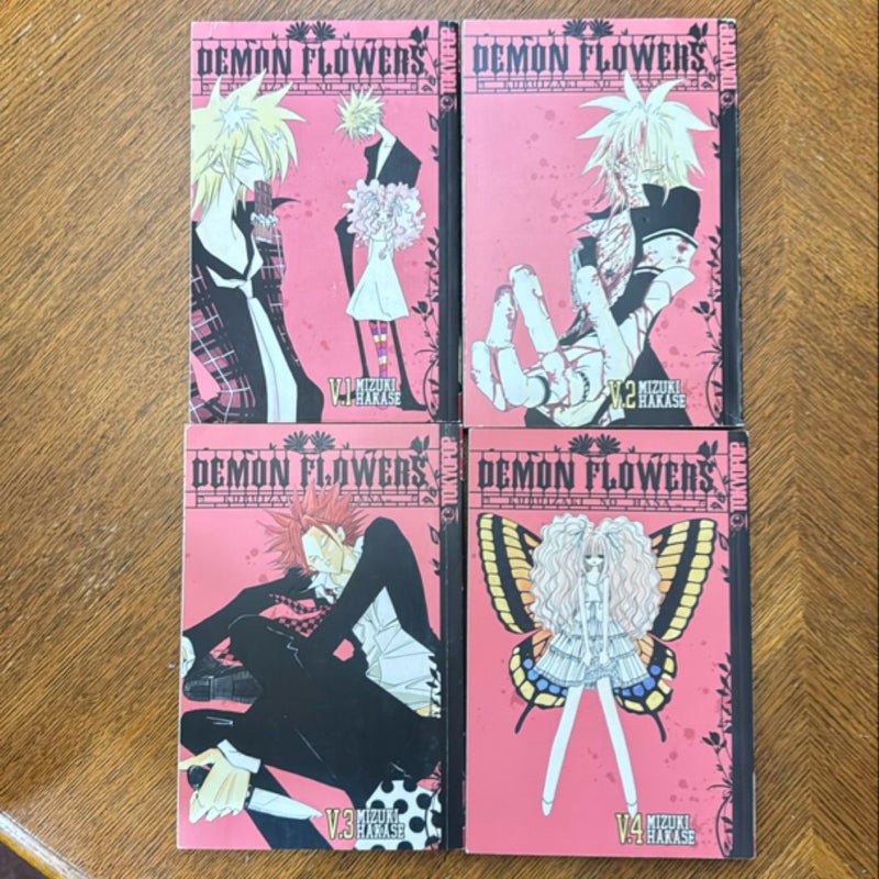 Demon Flowers Volumes 1-4