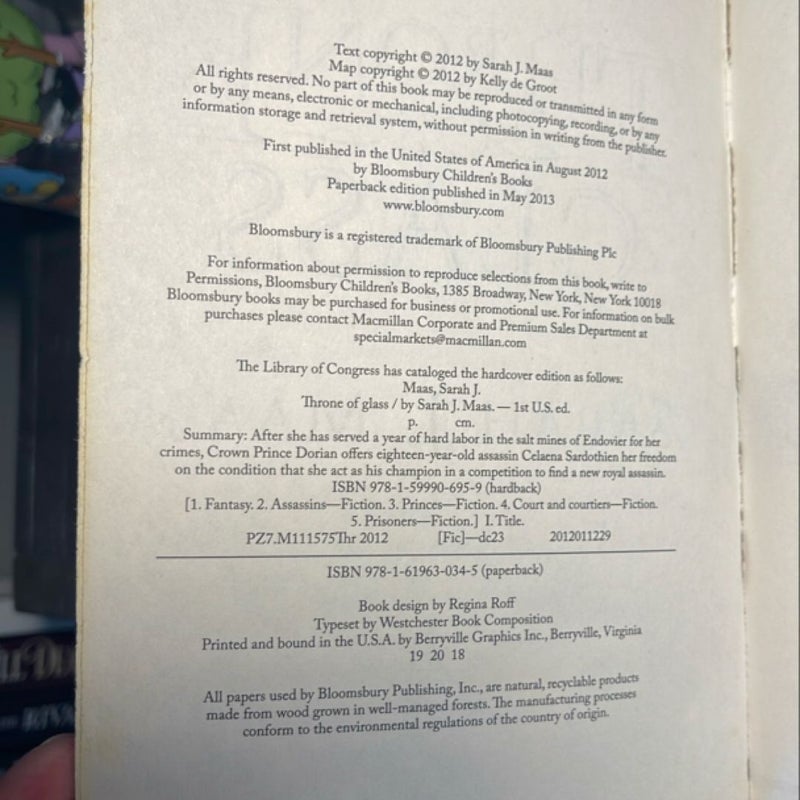 Throne of Glass OOP