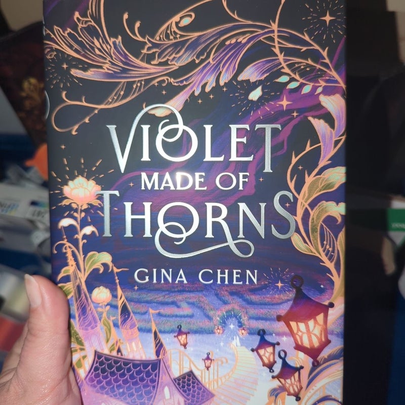 Violet Made of Thorns Owlcrate edition 