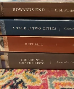 Classics Lot 4 ~ The Republic, Count Of Monte Cristo, Howard’s End, A Tale Of 2
