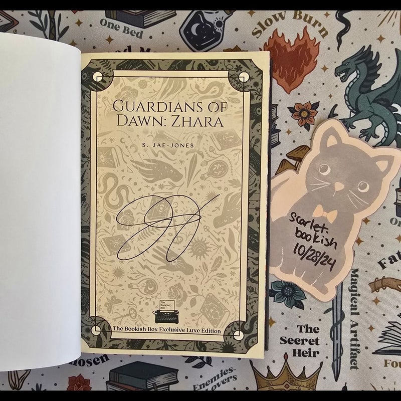 Guardians of Dawn Zhara (Bookish Box Author Signed Luxe Edition)