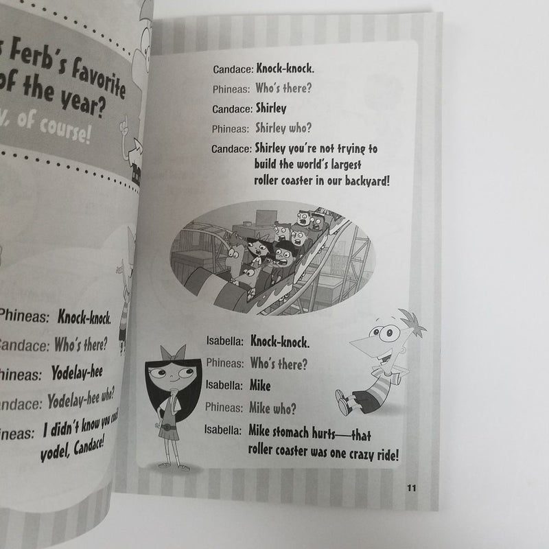 Phineas and Ferb Laughapalooza Joke Book