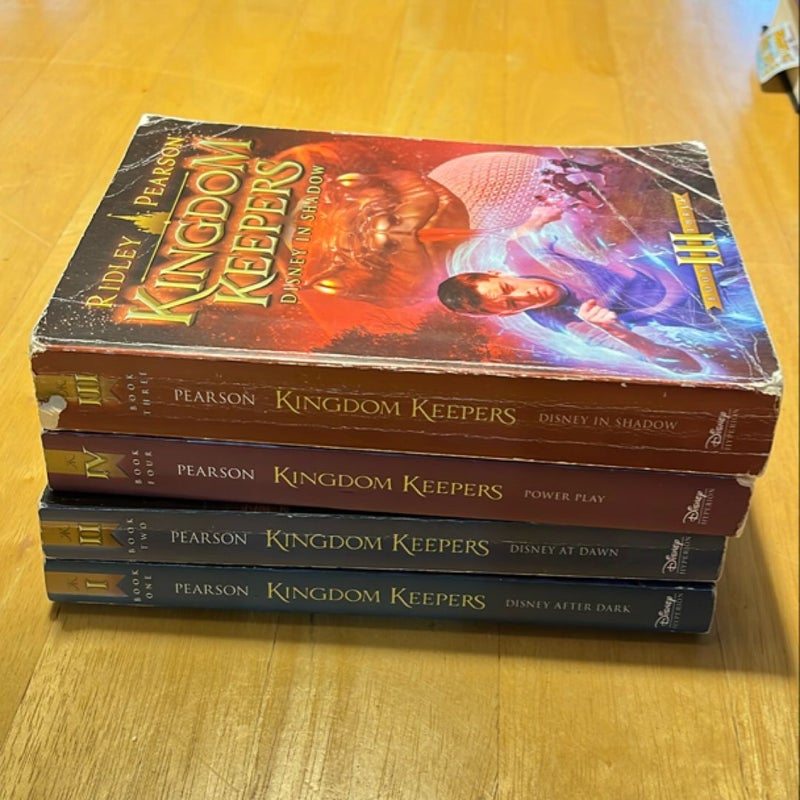 Kingdom Keepers series books 1-4