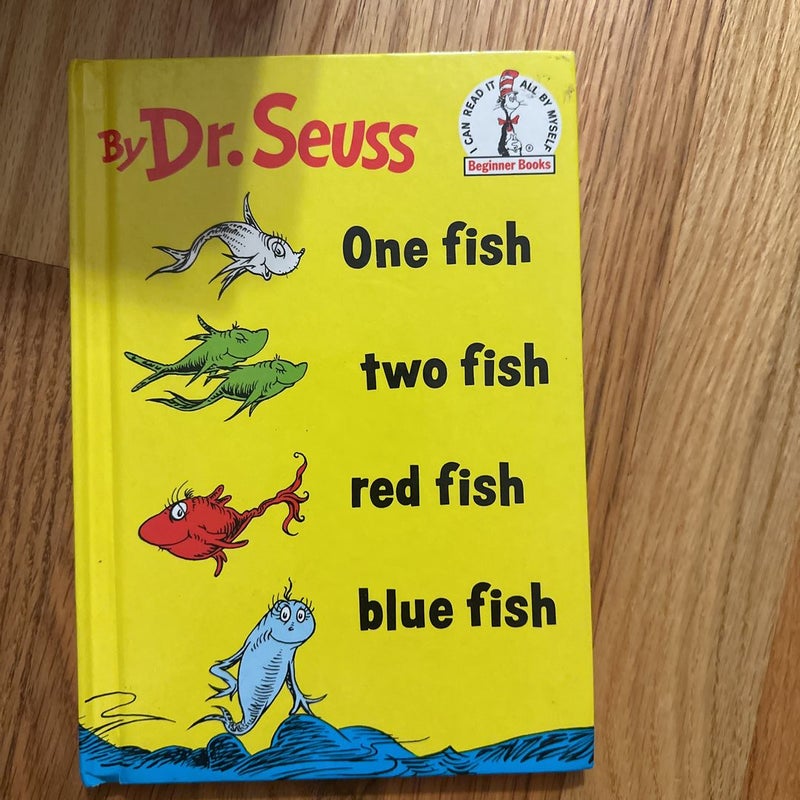 Dr Suess 1 fish 2 fish red fish blue fish 