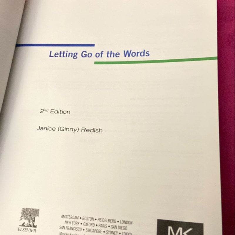 Letting Go of the Words