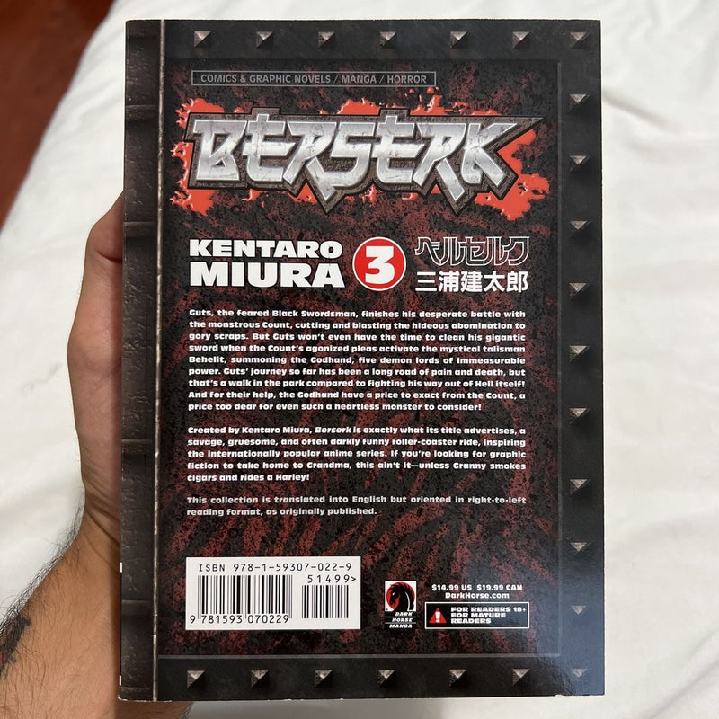 Berserk movie theater brochure pamphlet book 3 set anime art miura kentaro