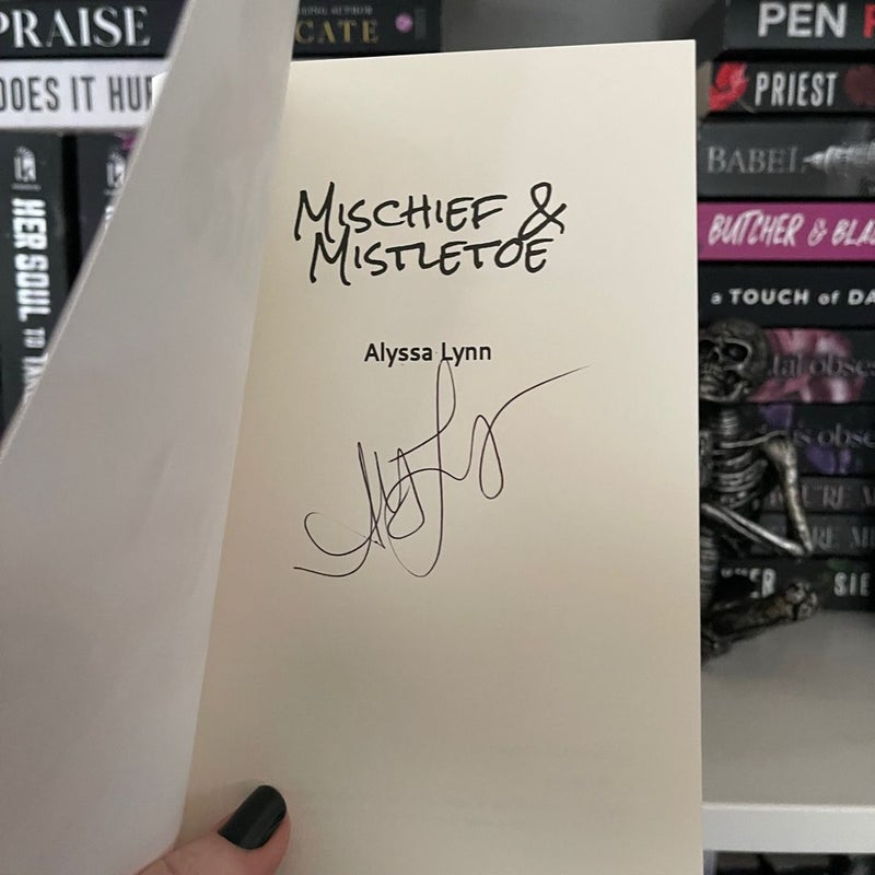 SIGNED - Mischief and Mistletoe