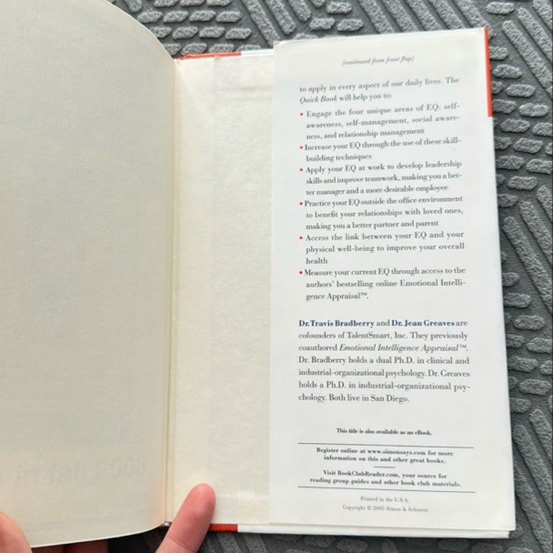 The Emotional Intelligence Quick Book