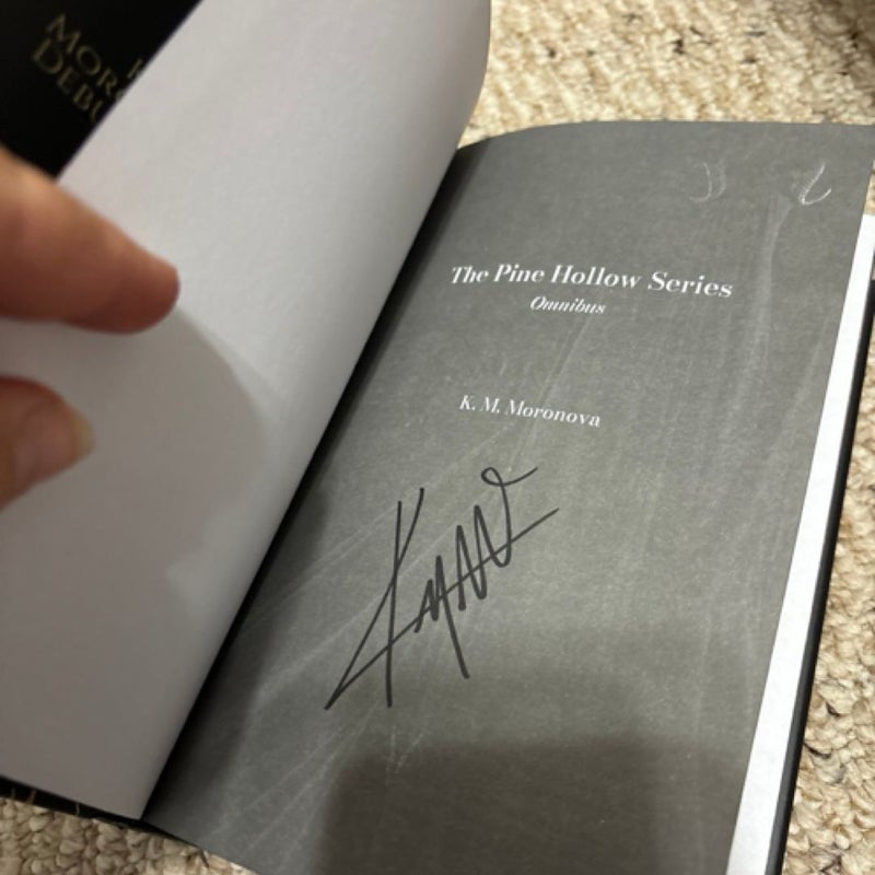 the pine hollow series omnibus special edition signed damaged