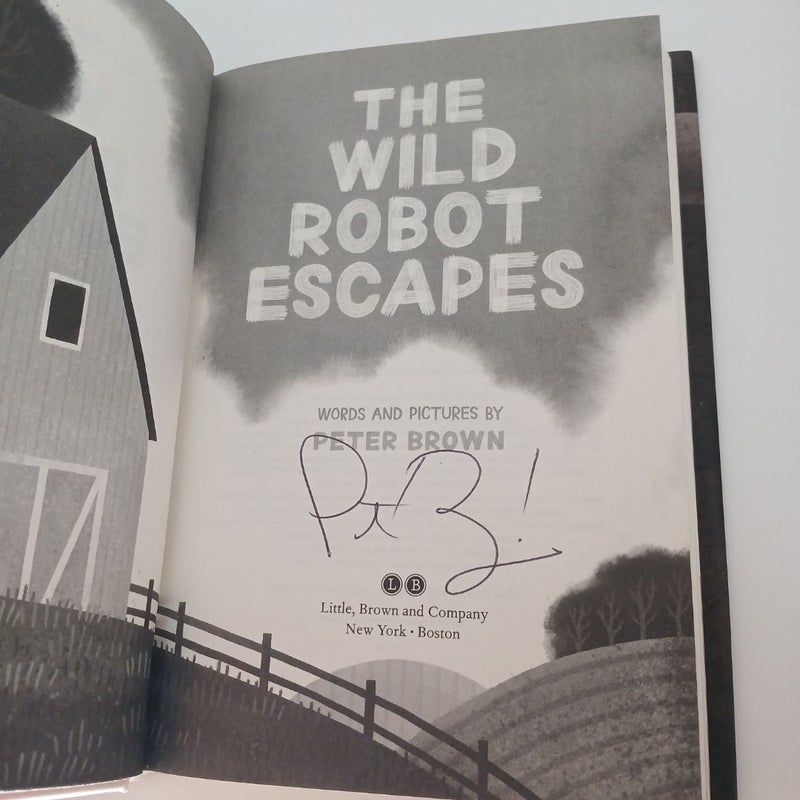 The Wild Robot Escapes (Signed Copy)