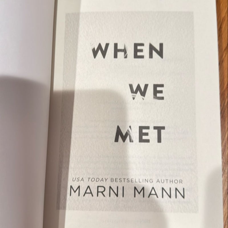 When We Met