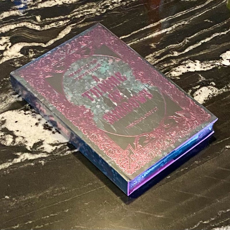 A Throne of Shadows by Tessonja Odette Sealed Hardcover Fabled Book