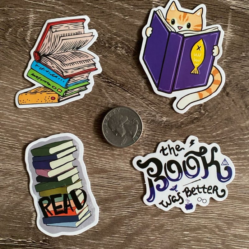 Bookish Stickers