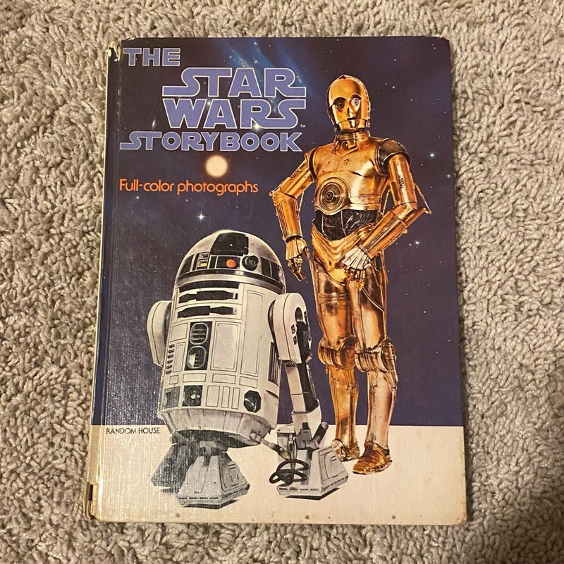 The Star Wars story book full color photographs