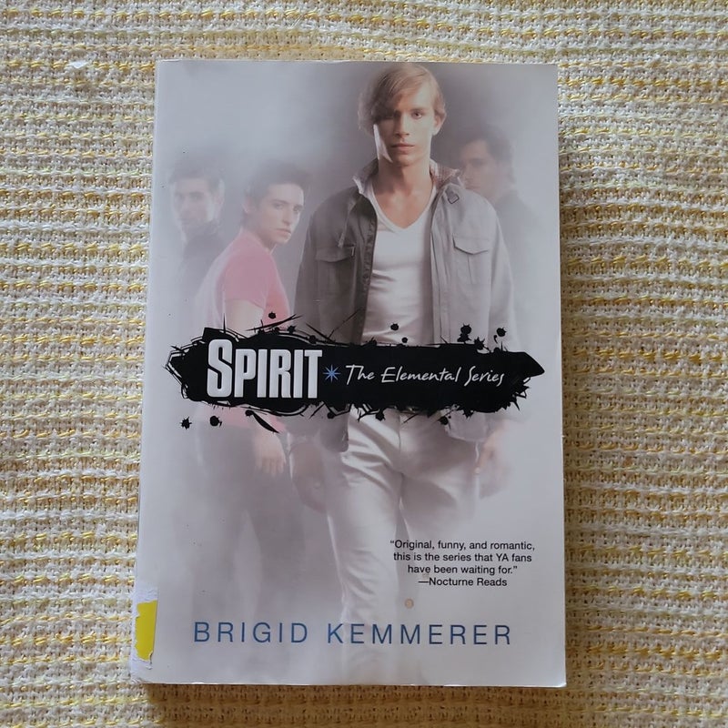 Storm, Spark, Spirit - Elementals series - first three books