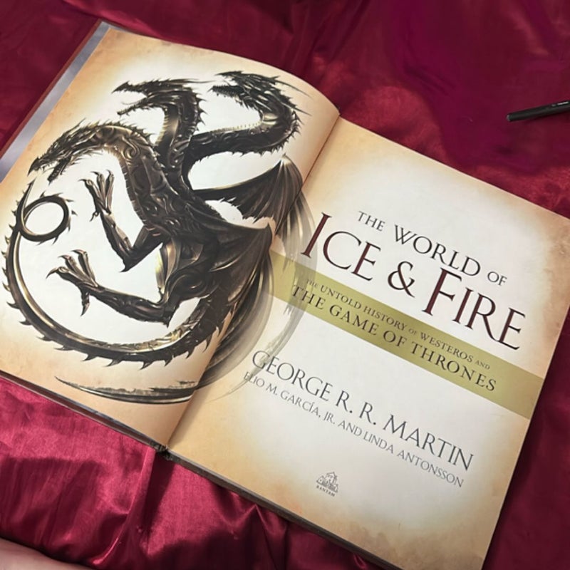 The World of Ice and Fire First edition
