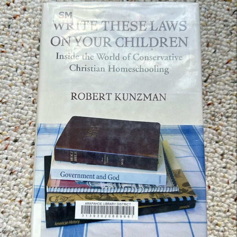 Write These Laws on Your Children