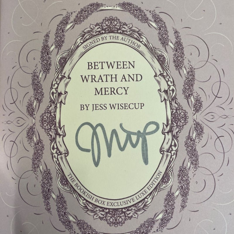 Between Wrath and Mercy (SIGNED BOOKISH BOX EDITION)