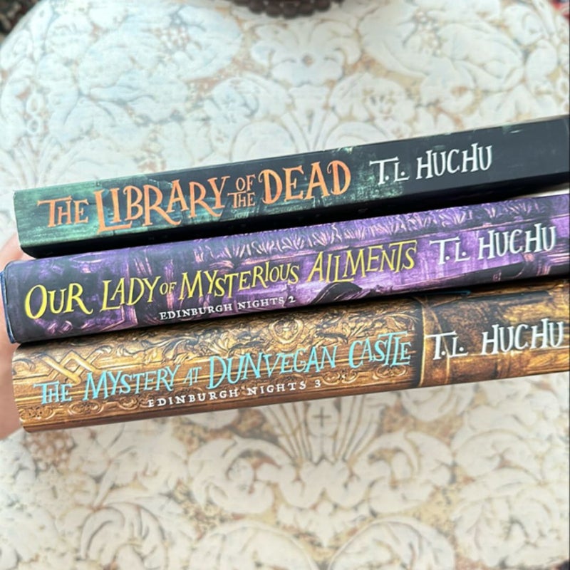 Edinburgh Nights Series pack: The Library of the Dead, Our Lady of Mysterious Ailments, The Mystery of Dunvegan Castle