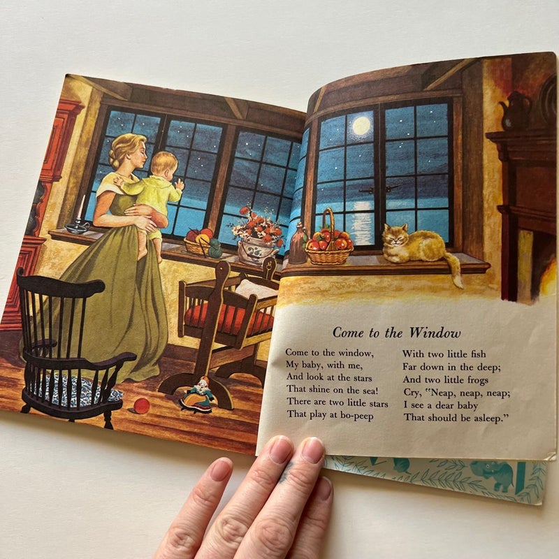 Vintage Little Golden Book: Counting Rhymes Book 1960