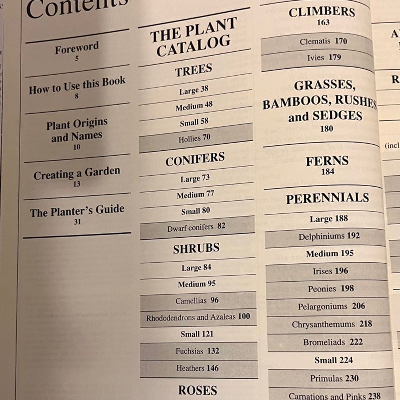 The American Horticultural Society Encyclopedia of Garden Plants
