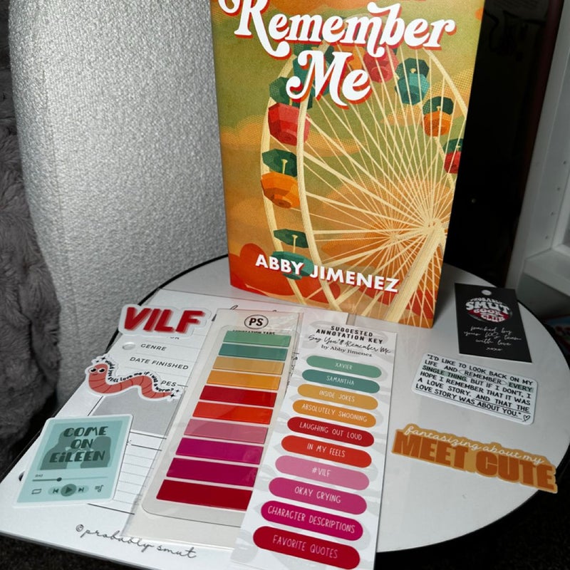 Say you’ll remeber me- probably smut