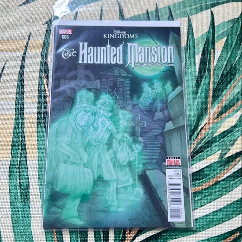 Disney Kingdoms: The Haunted Mansion comics set (#1, 2, 3, 4, & 5)