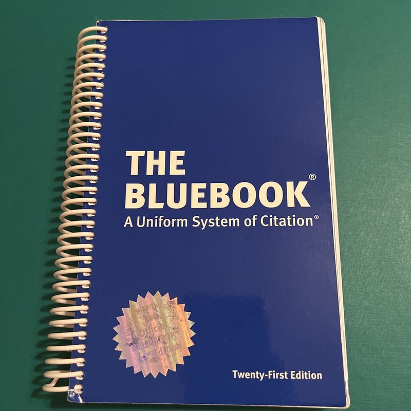 The Bluebook