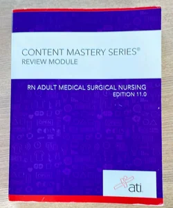 RN Adult Medical Surgical Nursing Edition 11. 0