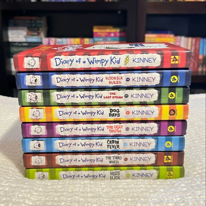 Diary of a Wimpy Kid Books 1-8