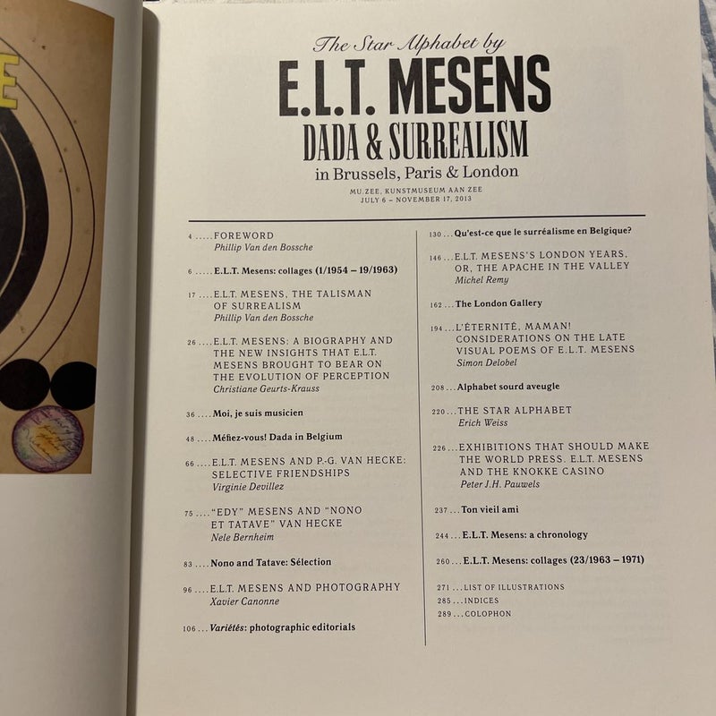 The Star Alphabet of E. L. T. Mesens