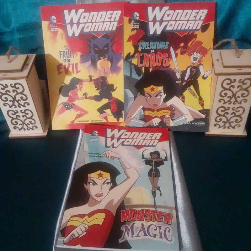 Wonder Woman: Monster Magic, Creature of Chaos, Fruit of All Evil