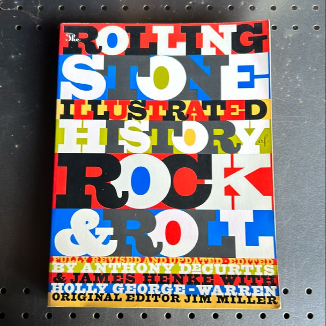 洋書 ROLLING STONE 'HISTORY OF ROCK & ROLL' The Rolling Stone Illustrated History of Rock & Roll - 1st