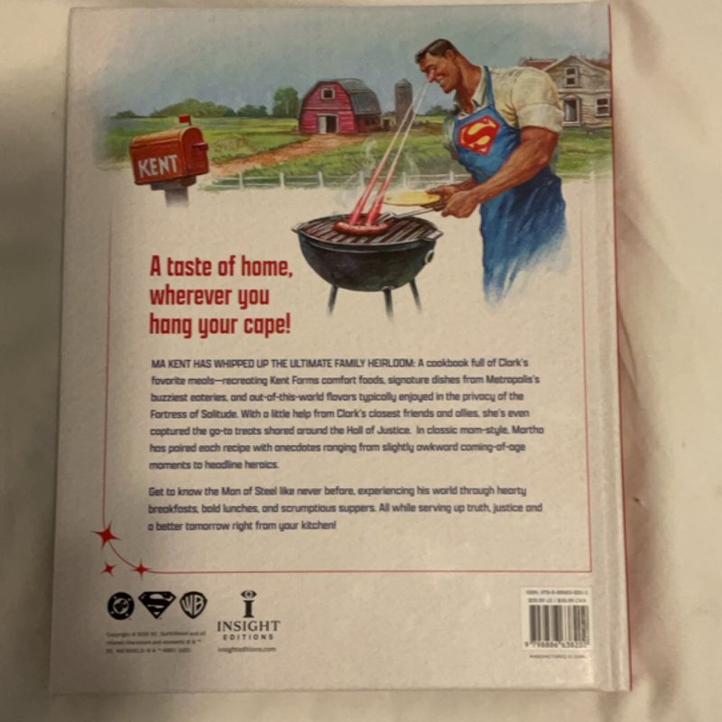 DC: Superman: the Official Cookbook by Elena Craig, Jermaine McLaughlin