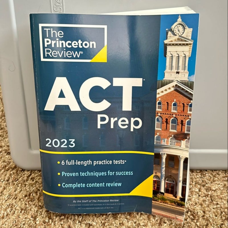 Princeton Review ACT Prep 2023