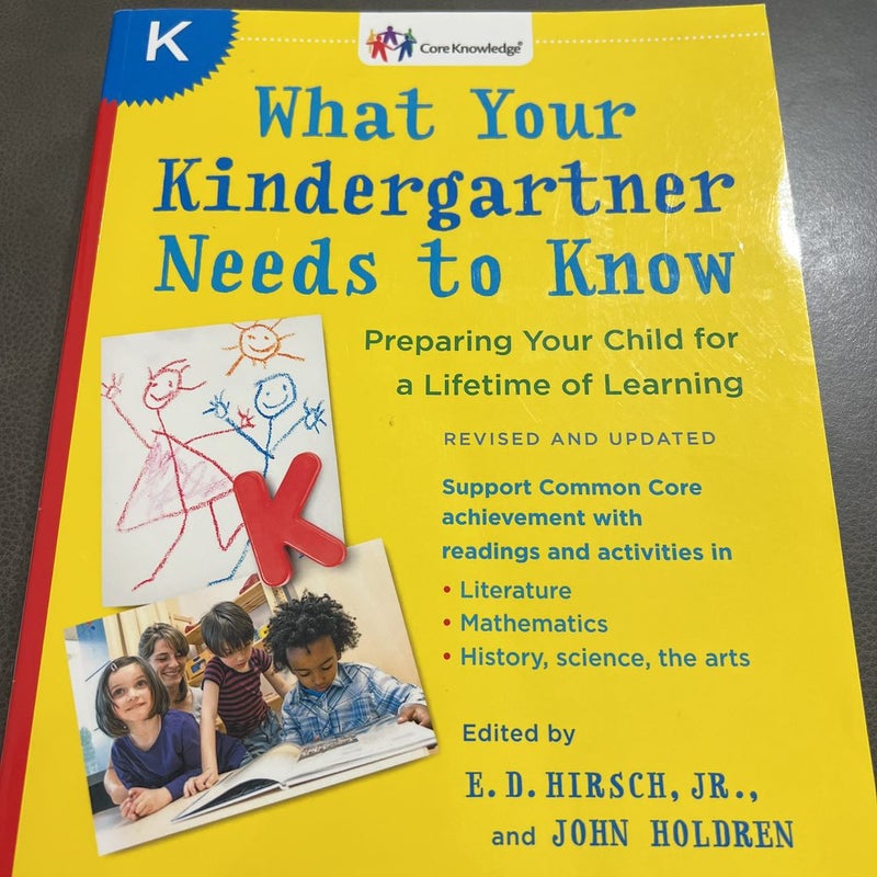 What Your Kindergartner Needs to Know (Revised and Updated)