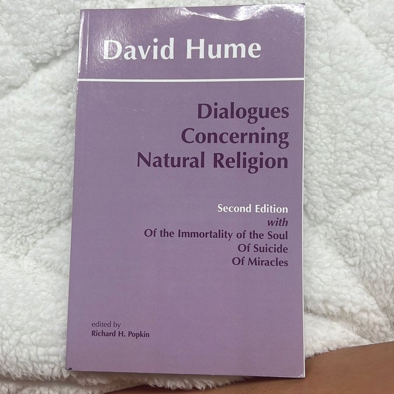 Dialogues Concerning Natural Religion and the Natural History of Religion