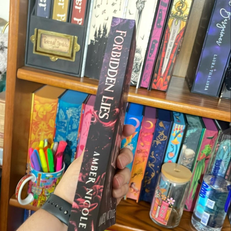 Forbidden Lies: Book One - Signed & Sprayed edges 