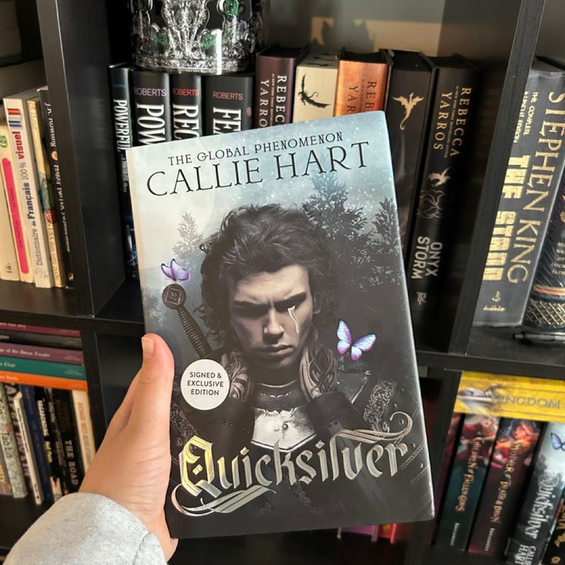 Quicksilver Waterstone’s Exclusive; Purple Edges *UNSIGNED*
