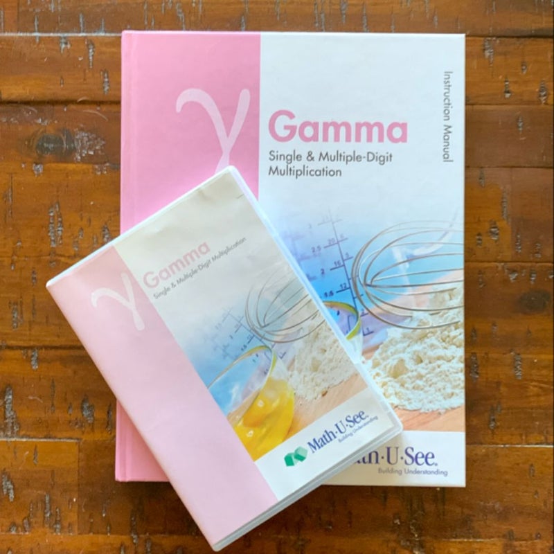 Math-U-See Gamma Level Instructional Manual & DVD