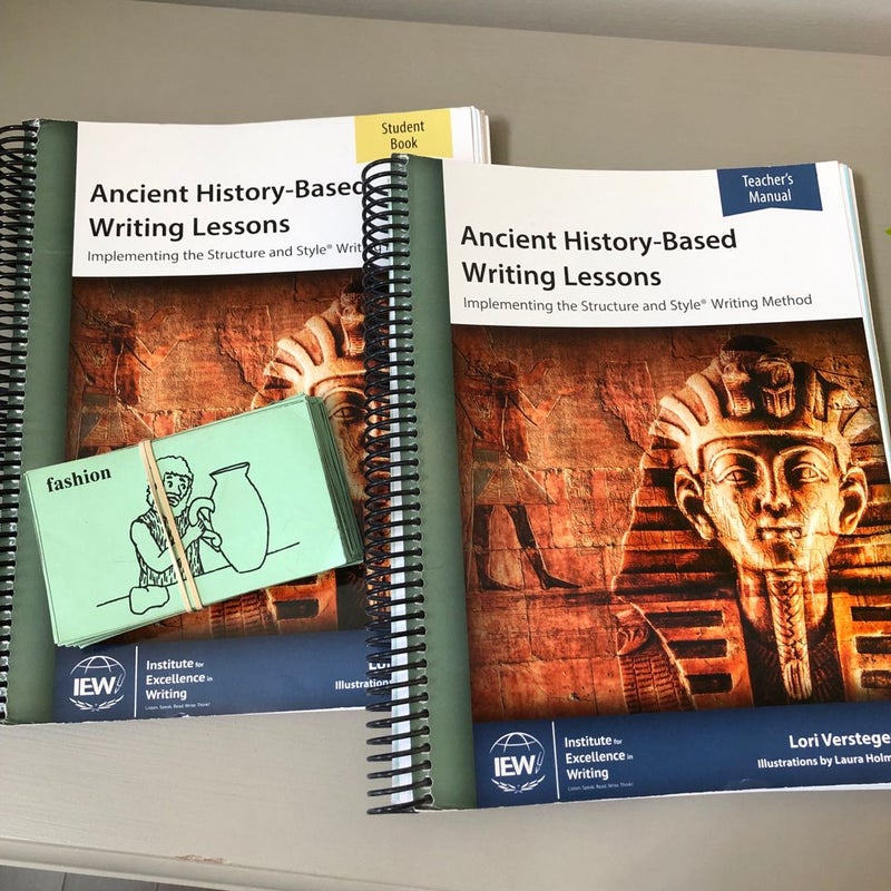 Ancient History-Based Writing Lessons [Teacher's Manual] (Sixth Edition)