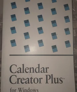 Calendar creator plus for windows