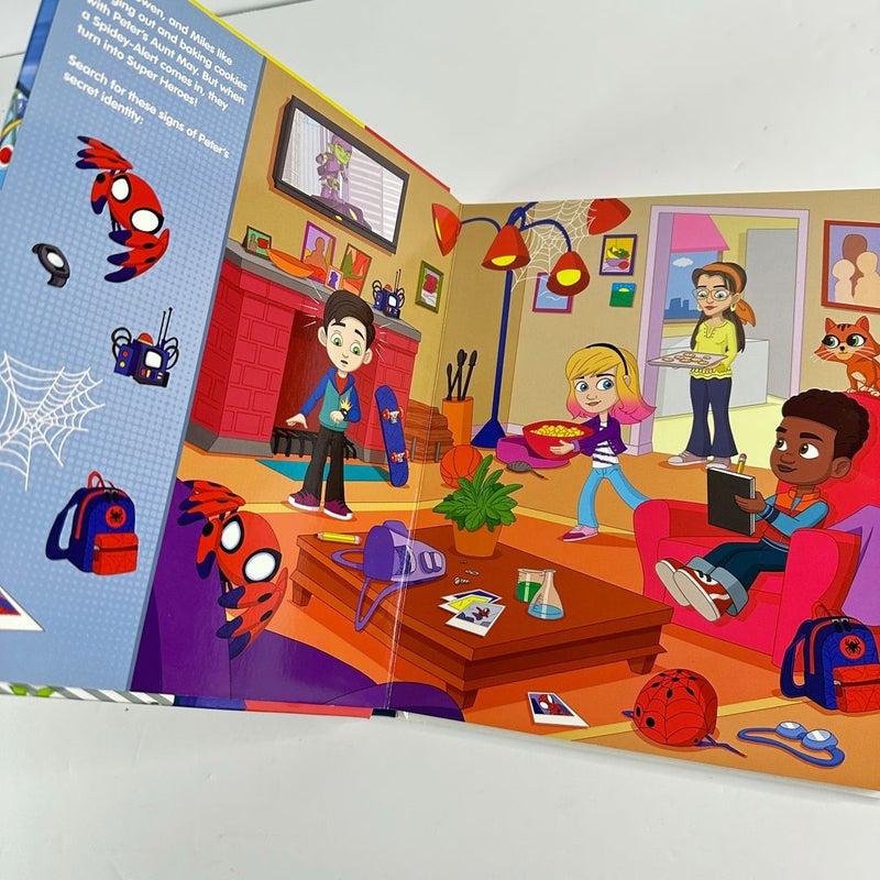 Marvel Spidey and His Amazing Friends First Look and Find book
