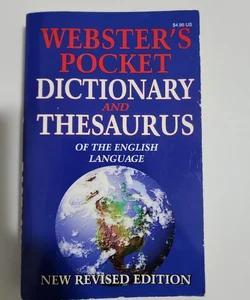 Webster's Pocket Dictionary and Thesaurus of the English Language