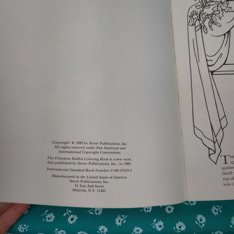 The Velveteen Rabbit Coloring Book