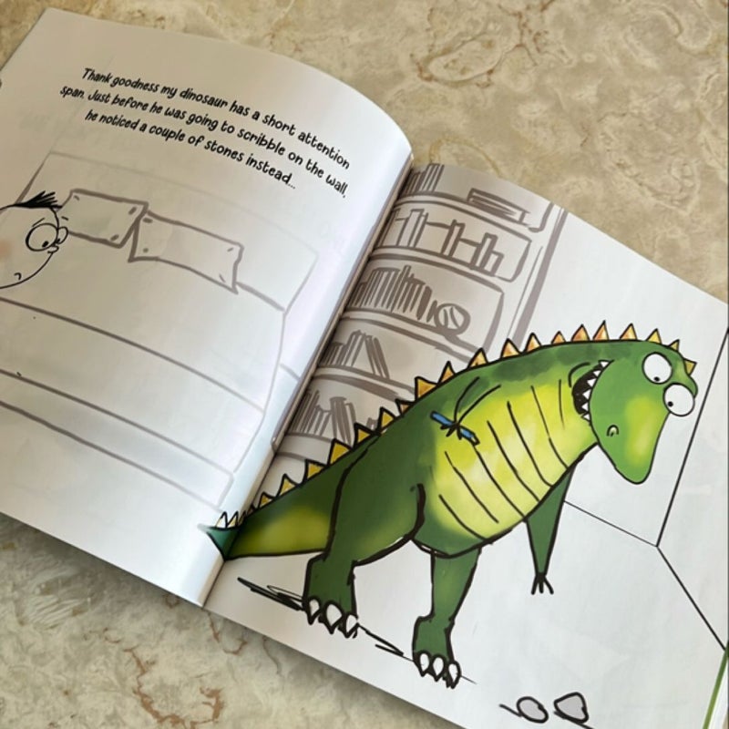 Never Let A Dinosaur Scribble