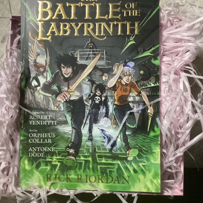 Percy Jackson and the Olympians the Battle of the Labyrinth: the Graphic Novel (Percy Jackson and the Olympians)